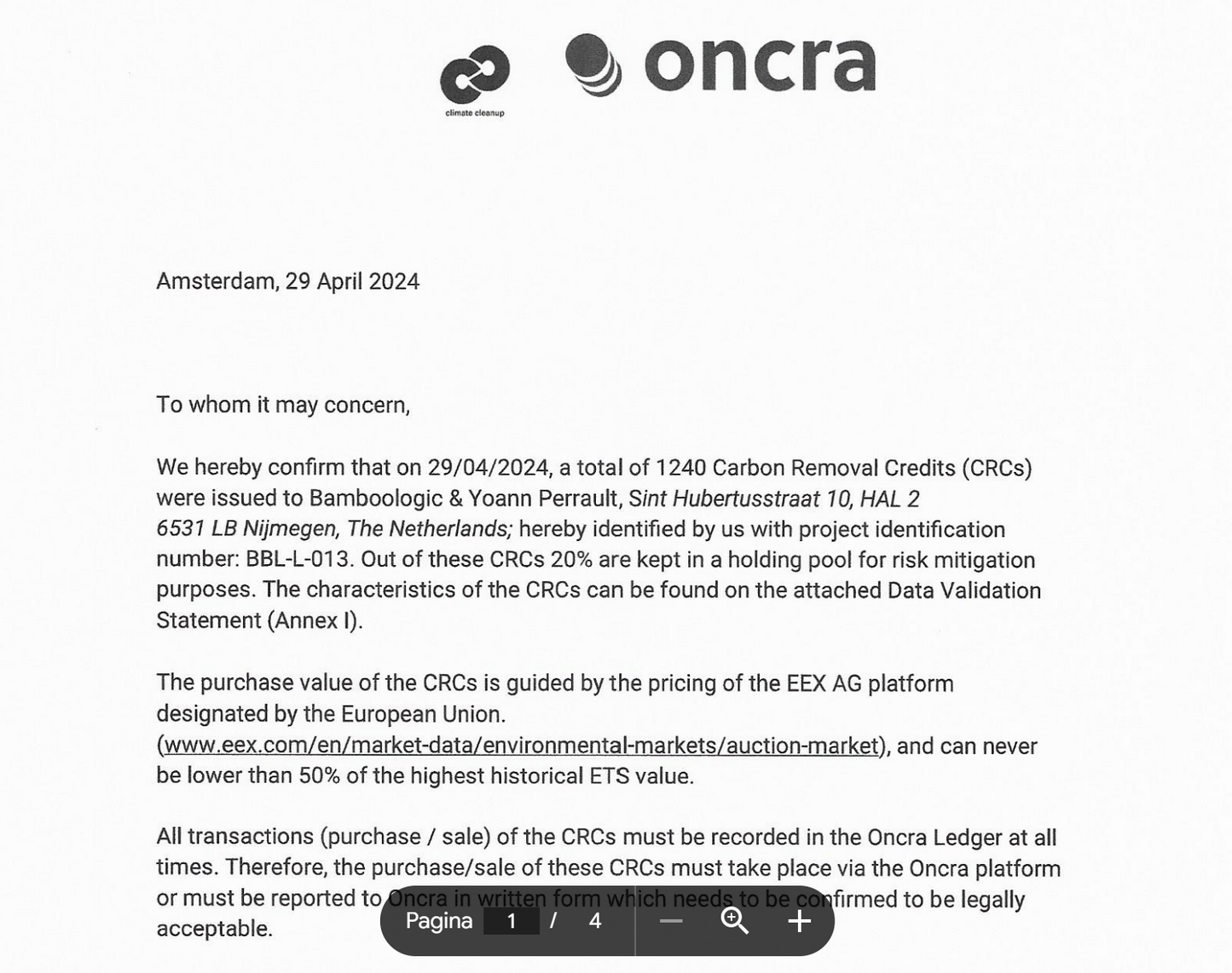 BambooLogic & Yoann Perrault, Meneac, Frankrijk op 5ha